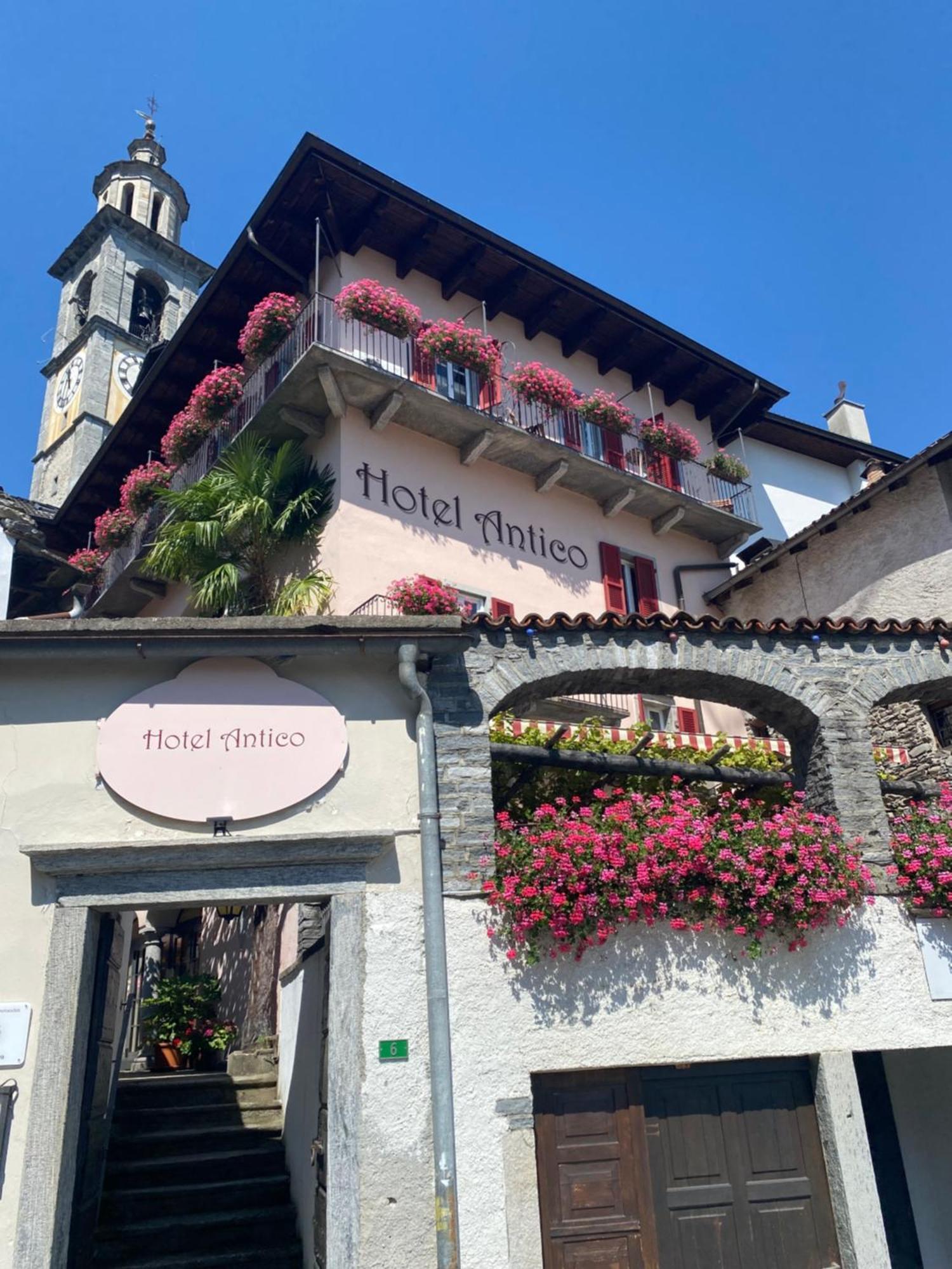 Hotel Antico Intragna TI Exterior foto