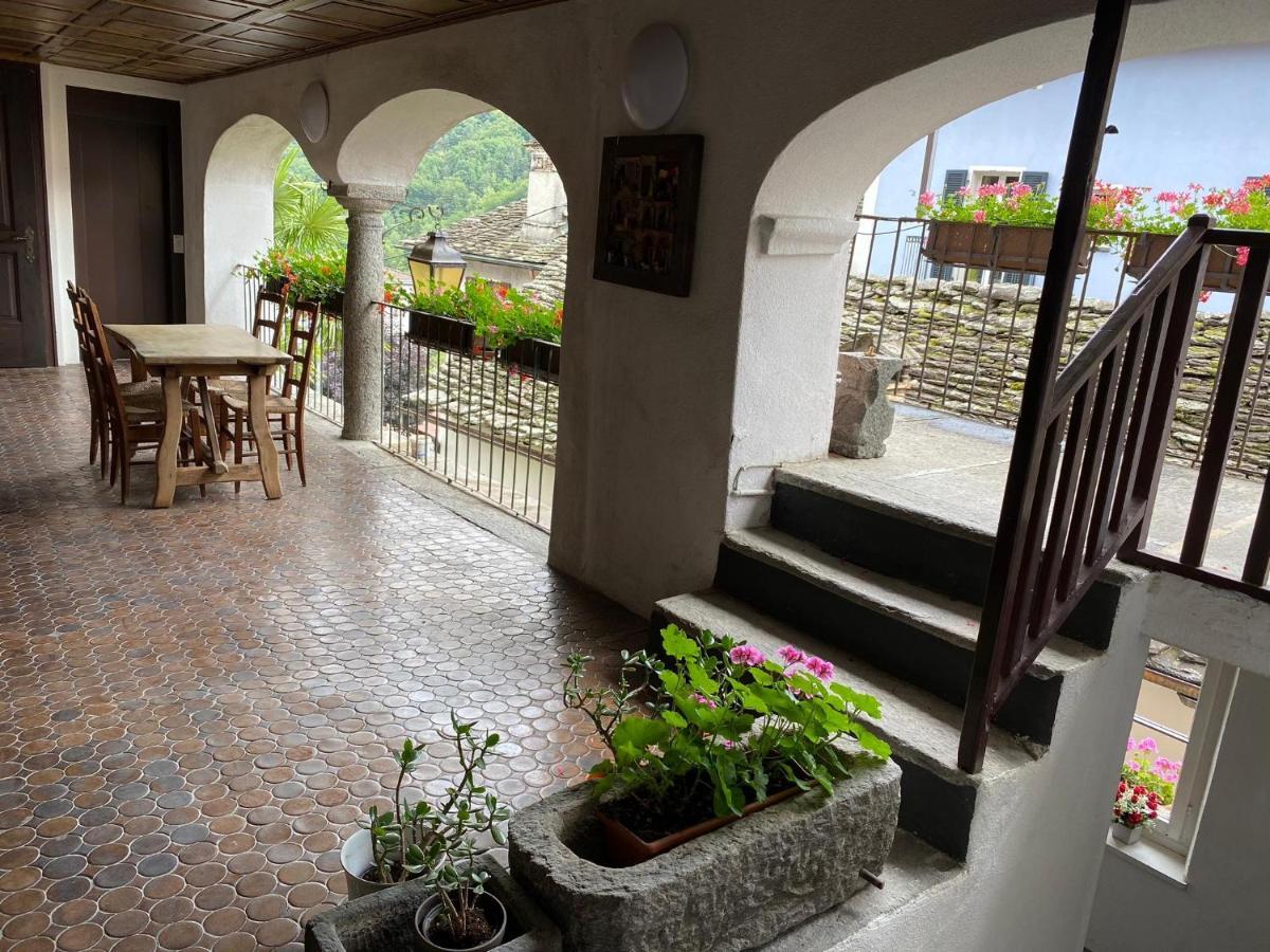 Hotel Antico Intragna TI Exterior foto